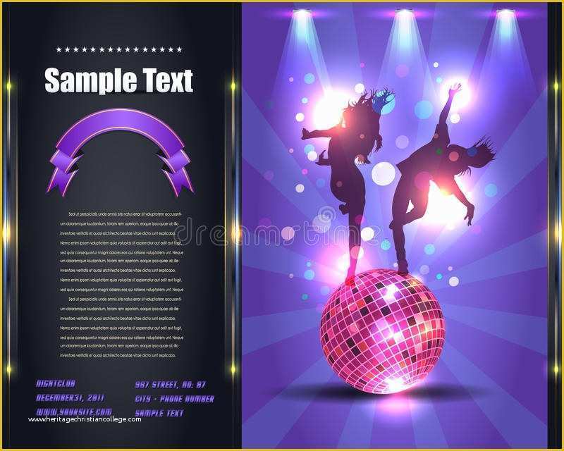 Royalty Free Flyer Templates Of Party Brochure Flyer Vector Template Royalty Free Stock