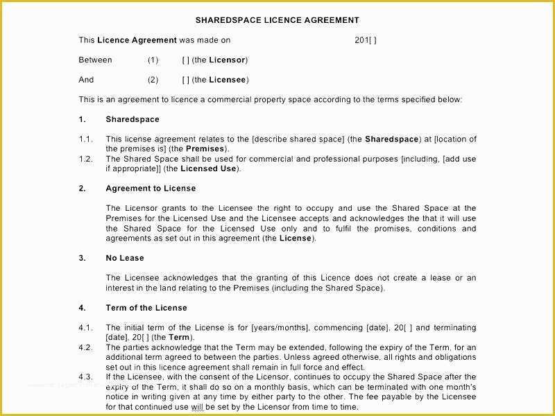 Royalty Free Music License Agreement Template Of Royalty License Agreement Template – Ilaps