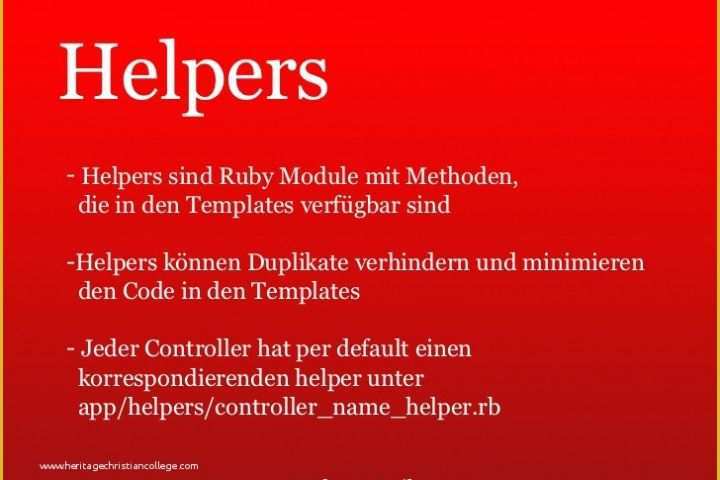 Ruby On Rails Templates Free Of Ruby Rails Einführung