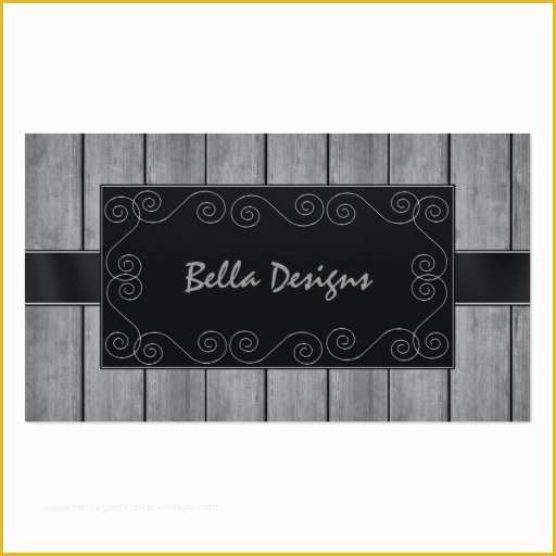 Rustic Business Card Template Free Of Rustic Professional Double Sided Standard Business Cards