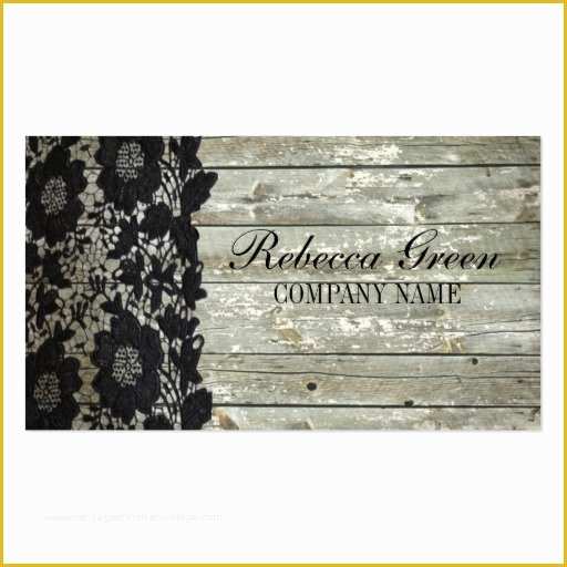 Rustic Business Card Template Free Of Vintage Primitive Rustic Western Barn Wood Lace Business