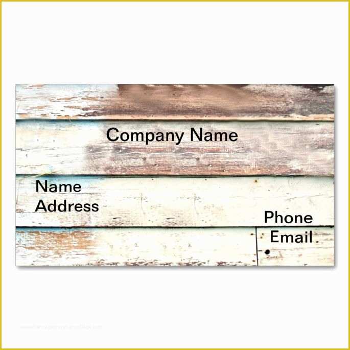 Rustic Business Card Template Free Of Wood Shack Wall Business Card 2 Zazzle