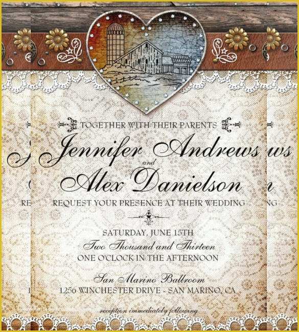 Rustic Wedding Invitation Templates Free Download Of Free Rustic Wedding Invitation Templates Download Matik