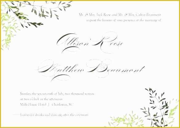 Rustic Wedding Invitation Templates Free Download Of Invitation Template – Idmanado