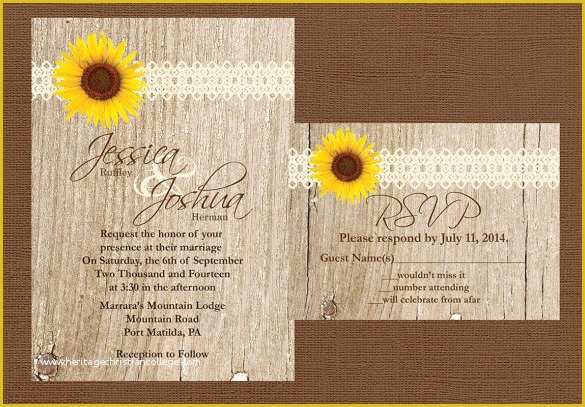 Rustic Wedding Invitation Templates Free Download Of Wedding Invitation Template 71 Free Printable Word Pdf