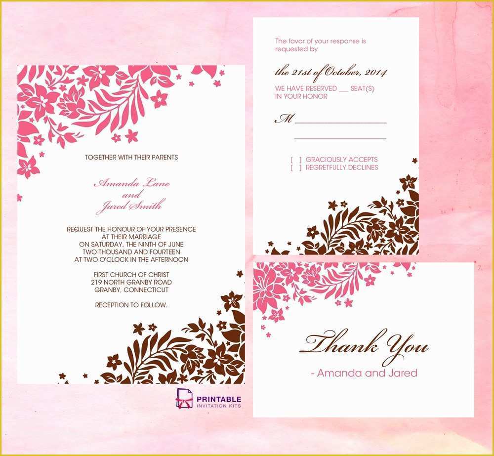 Rustic Wedding Invitation Templates Free Download Of Wedding Invitation Templates Free