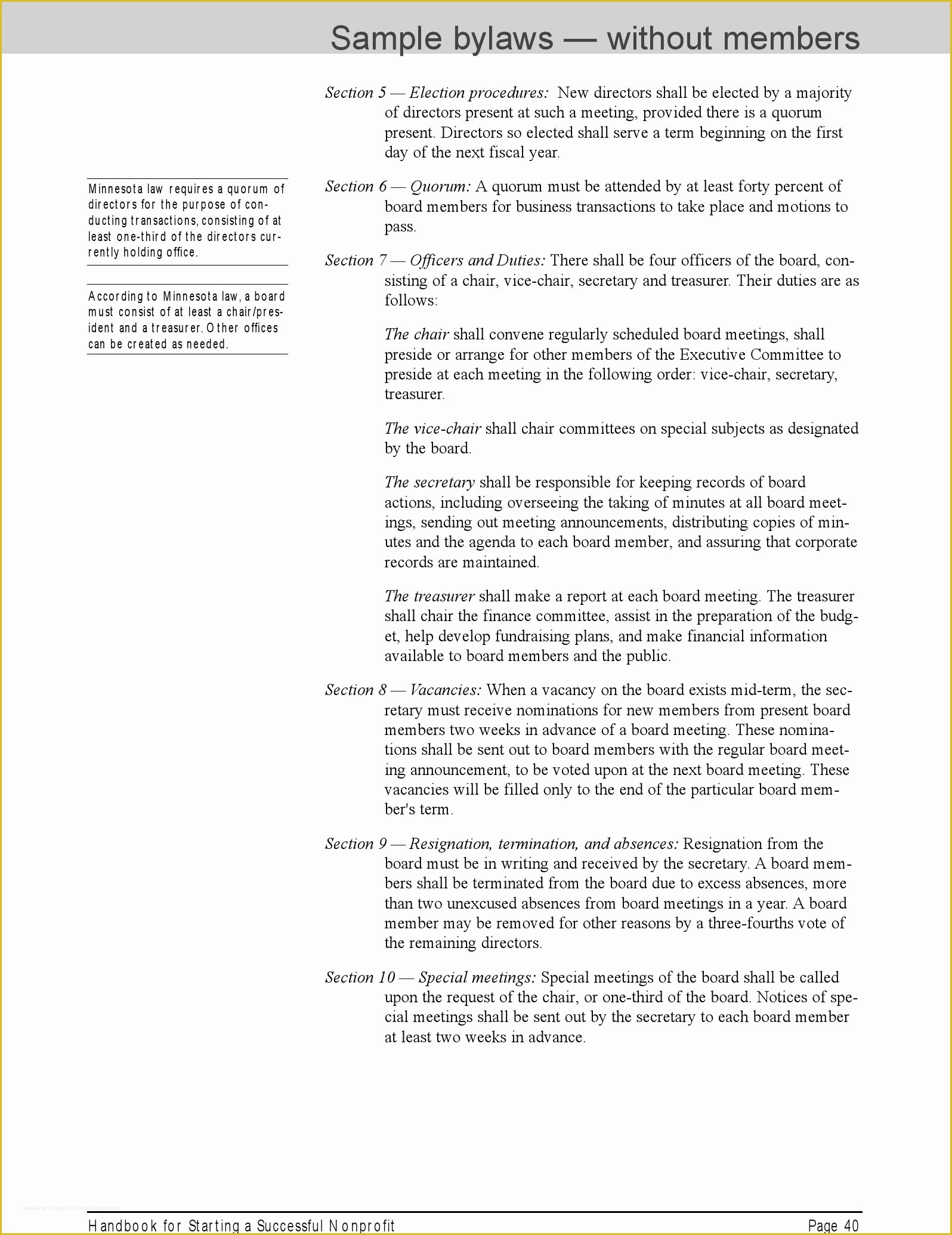 S Corporation bylaws Template Free Of Doc Doc Free bylaws Template Doc