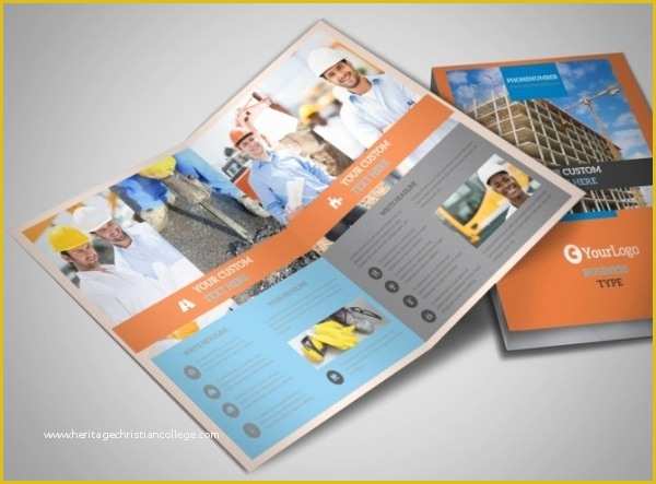 Safety Brochure Template Free Of 21 Construction Brochure Designs Psd Vector Eps Jpg