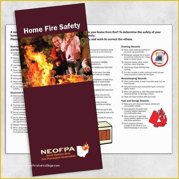 Safety Brochure Template Free Of 8 Fire Safety Brochures Free Psd Ai Eps format