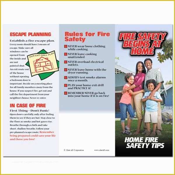 Safety Brochure Template Free Of 8 Fire Safety Brochures Free Psd Ai Eps format