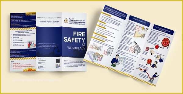 Safety Brochure Template Free Of 8 Fire Safety Brochures Free Psd Ai Eps format