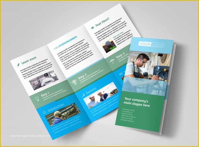 Safety Brochure Template Free Of Occupational Health & Safety Brochure Template