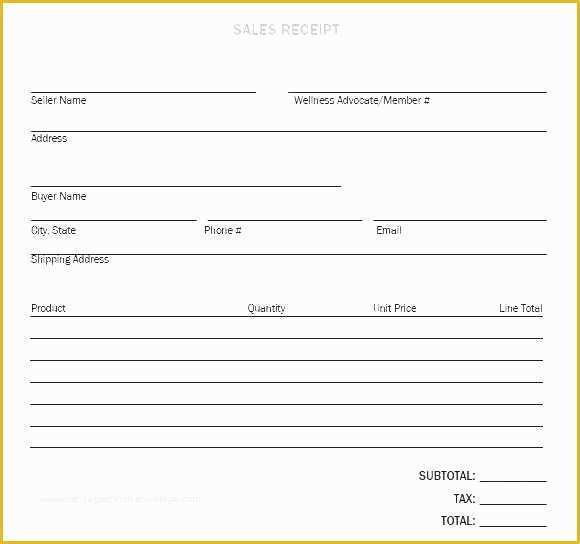 Sale or Return Agreement Template Free Of Lumper Receipt form Receipt Template Receipt form