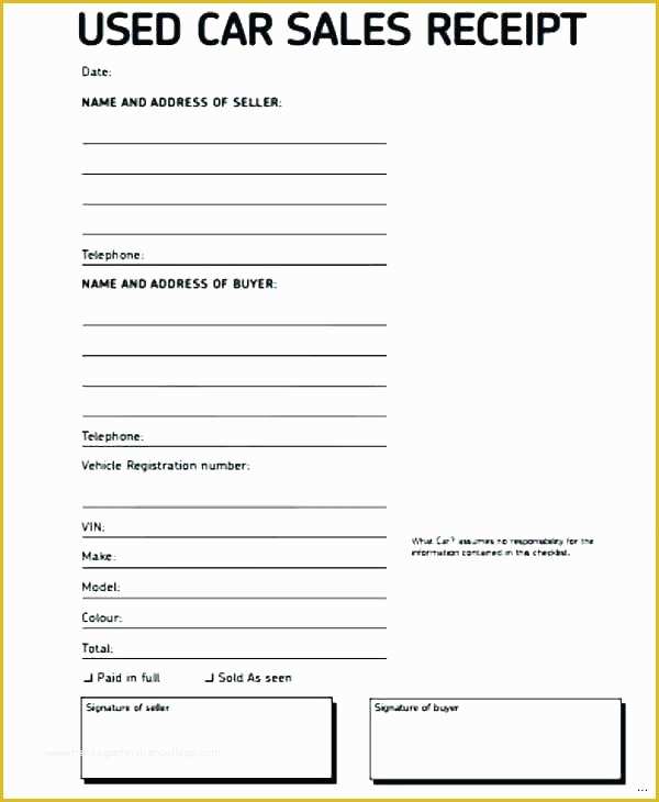 Sale or Return Agreement Template Free Of Printable Sample Free Car Bill Sale Template form