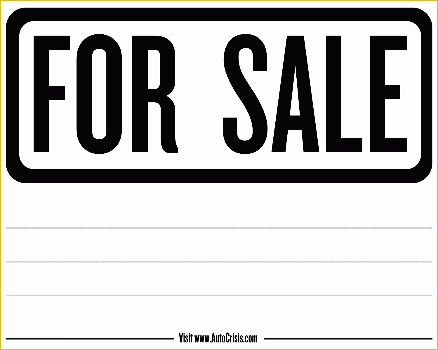 Sale Signs Templates Free Of For Sale Sign Template 