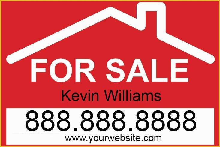 Sale Signs Templates Free Of for Sale Yard Sign
