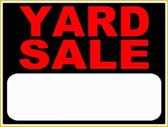 Sale Signs Templates Free Of Garage Sale 102