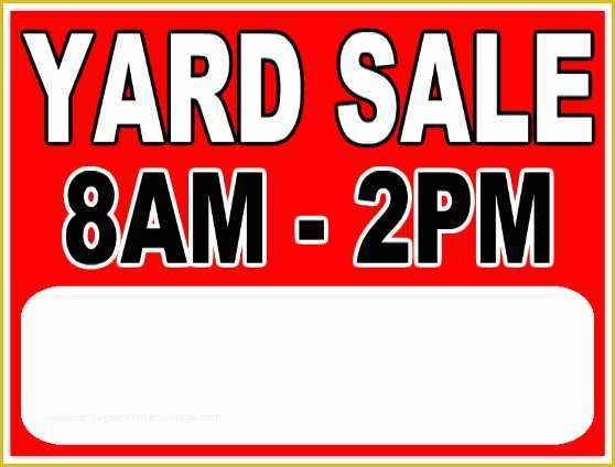 Sale Signs Templates Free Of Garage Sale 112