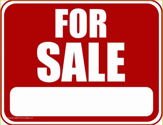 Sale Signs Templates Free Of Sale Signs Templates Clipart Best
