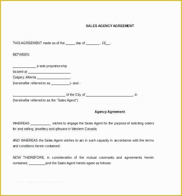 Sales Contract Template Free Download Of Mission Sales Agreement Template Free Awesome Mission