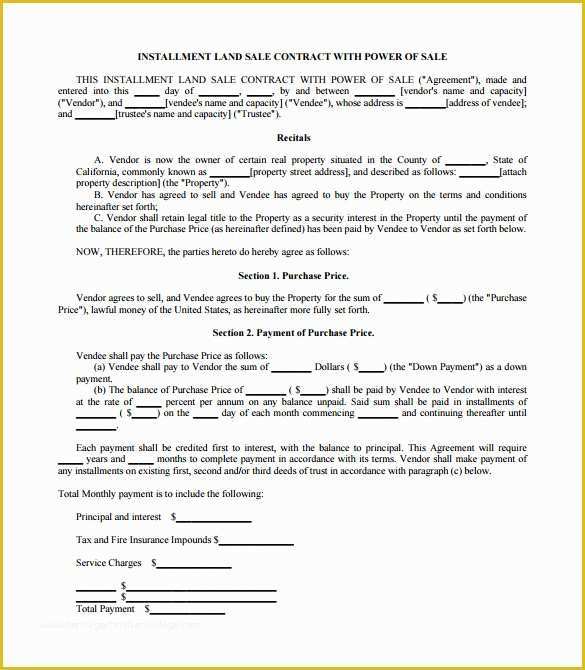 Sales Contract Template Free Download Of Sales Contract Template 24 Word Pdf Documents Download