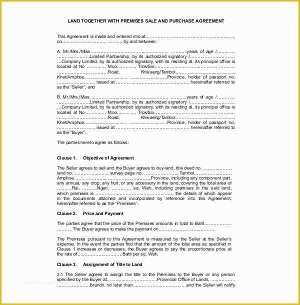 Sales Contract Template Free Download Of Sales Contract Template 24 Word Pdf Documents Download