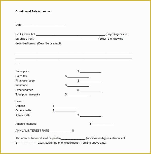 Sales Contract Template Free Download Of Sales Contract Template 24 Word Pdf Documents Download