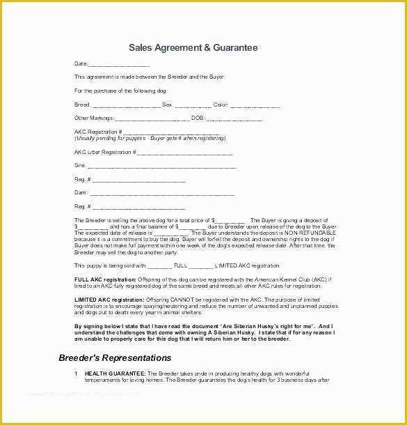 Sales Contract Template Free Download Of Sample Purchase Agreement Sale Business Contract