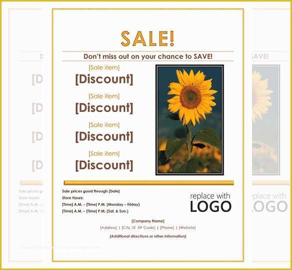 Sales Flyer Templates Free Download Of Sales Flyer Template – 61 Free Psd format Download