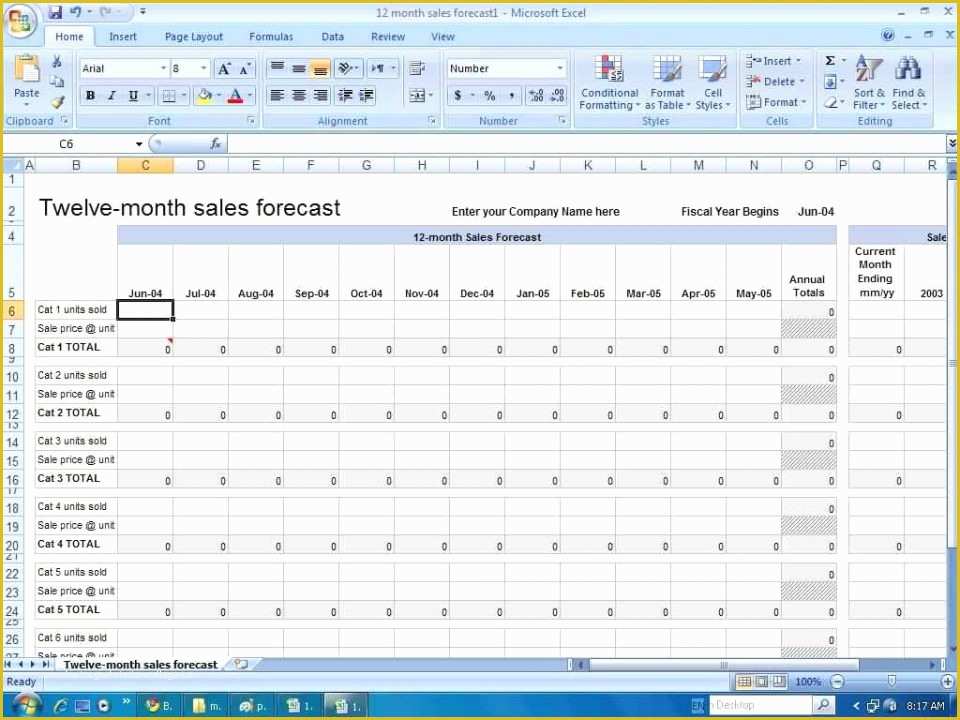 Sales forecast Template Excel Free Of Spreadsheet Examples Sales forecast How to Create and