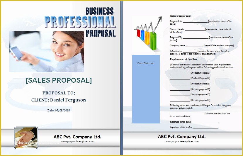 Sales Proposal Template Word Free Of Bid Proposal Templates for Ms Word & Excel