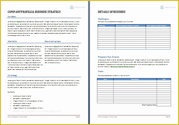 Sales Proposal Template Word Free Of Business Proposal Template