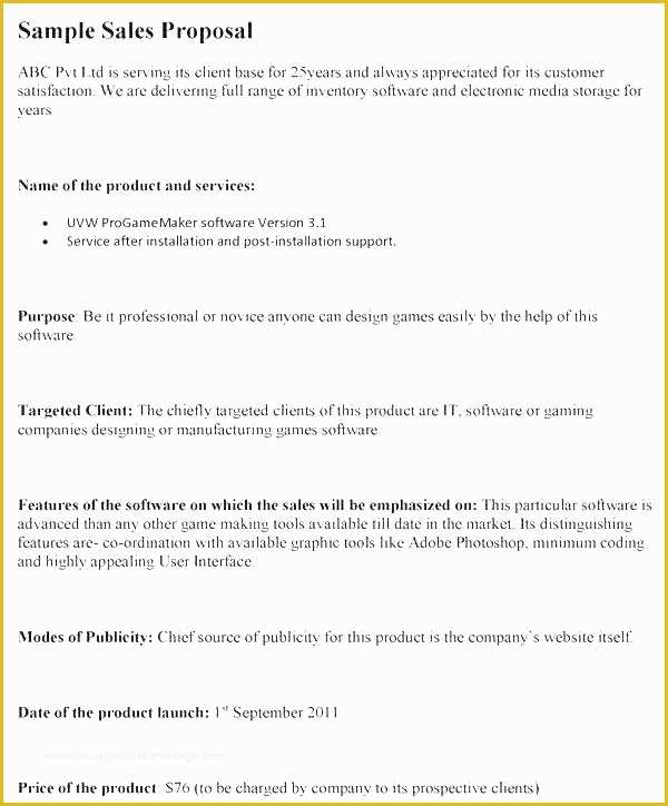 Sales Proposal Template Word Free Of Sales Proposal Template Free Bookkeeping Proposal Word