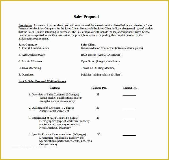 Sales Proposal Template Word Free Of Sales Proposal Template Free Download or 20 Sample Sales