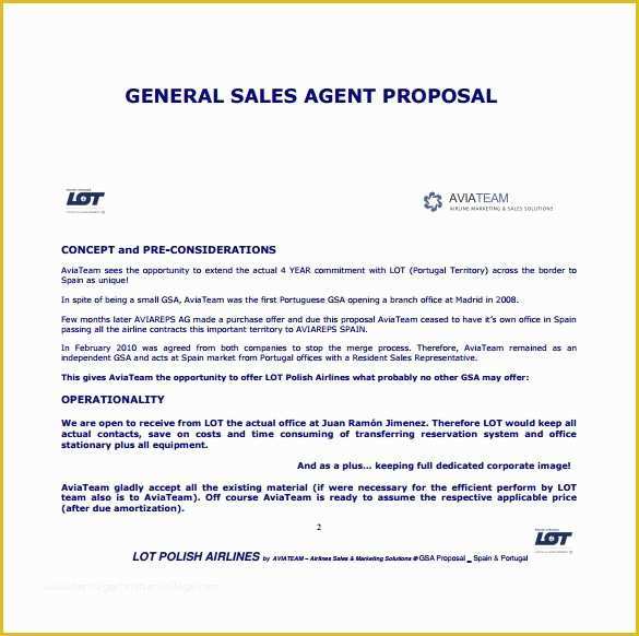 Sales Proposal Template Word Free Of Sales Proposal Template
