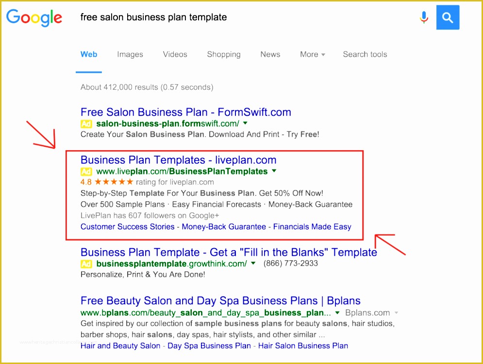 Salon Business Plan Template Free Of 6 Make Free Business Plan Powerpoint now