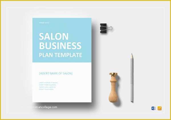 Salon Business Plan Template Free Of Business Plan Template 32 Download Free Documents In