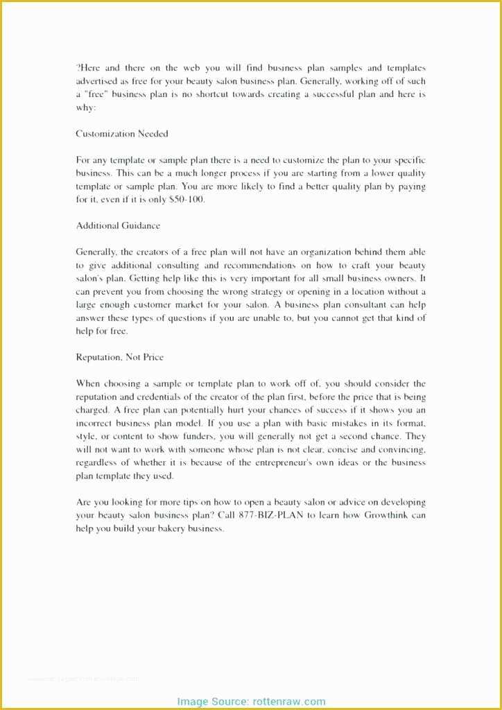 Salon Business Plan Template Free Of Sample Business Plan for Nail Salon – Blogopoly