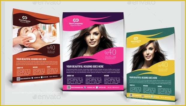 Salon Templates Free Download Of 20 Beauty Salon Flyer Templates Printable Psd Ai