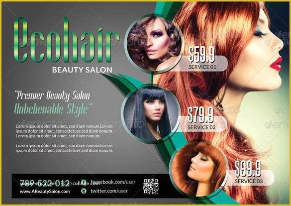 Salon Templates Free Download Of 66 Beauty Salon Flyer Templates – Free Psd Eps Ai