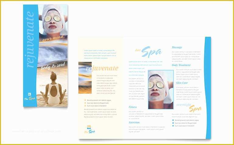 Salon Templates Free Download Of Beauty Spa Brochure Template Word & Publisher