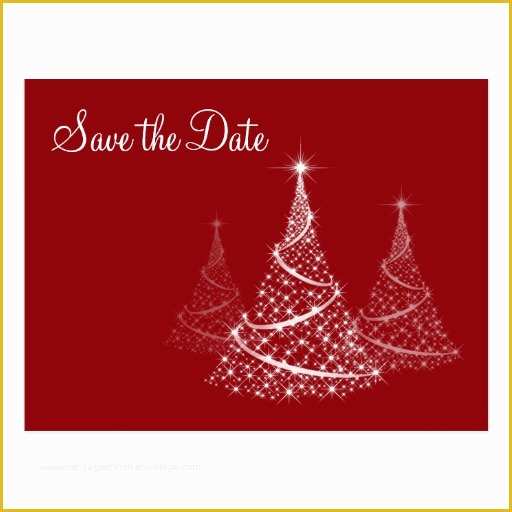 Save the Date Christmas Party Template Free Of Christmas Save the Date Postcard