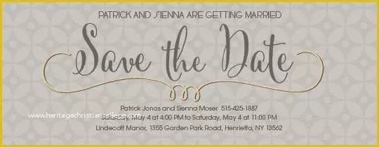 Save the Date Email Template Free Of Free Save the Date Invitations and Cards