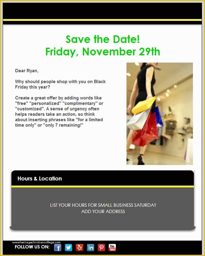 Save the Date Email Template Free Of Make the Most Of the Holidays with these Email Templates