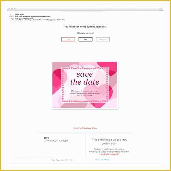 Save the Date Email Template Free Of Save the Date Pink Invitations &amp; Cards On Pingg