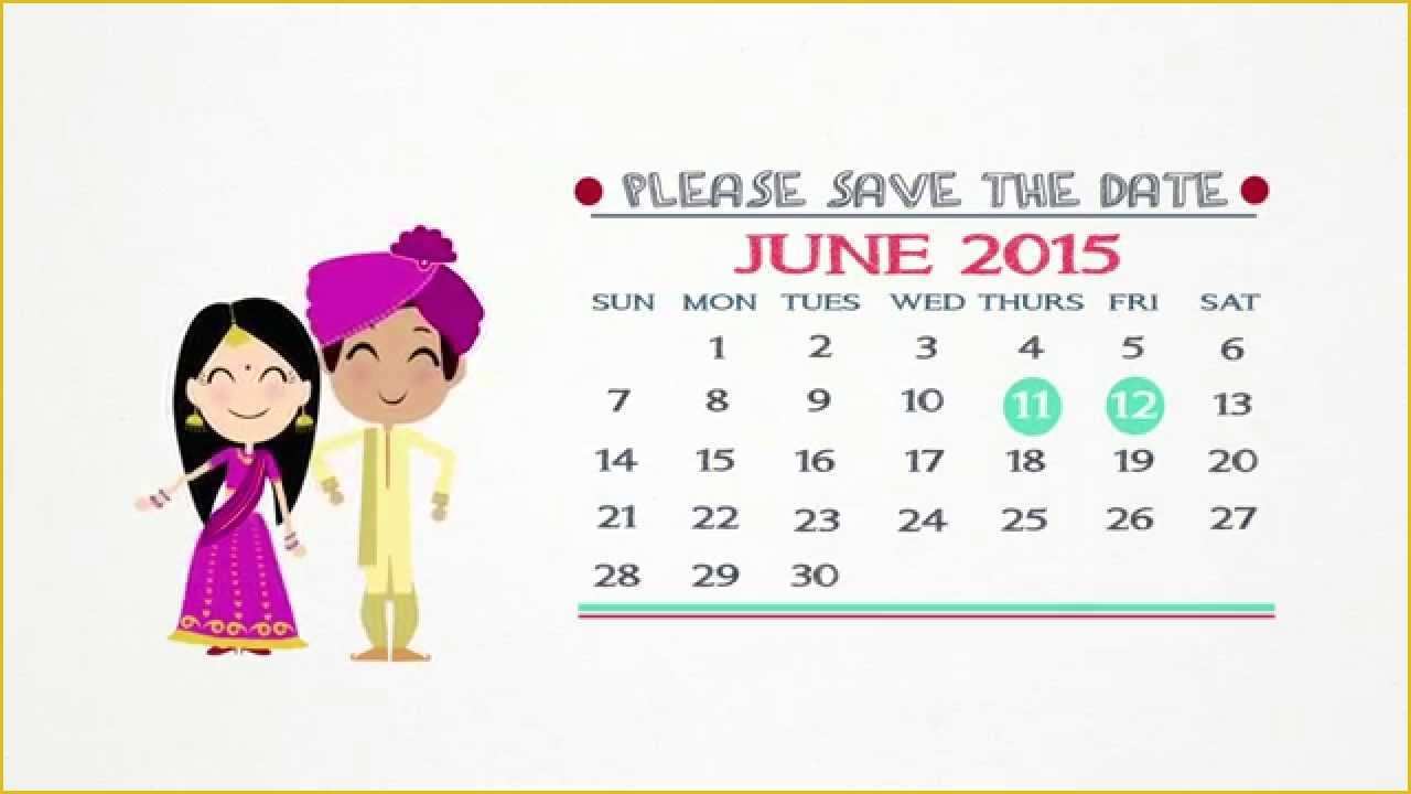 Save the Date Indian Wedding Templates Free Of Dhruv & Nishka S Wedding Save the Date