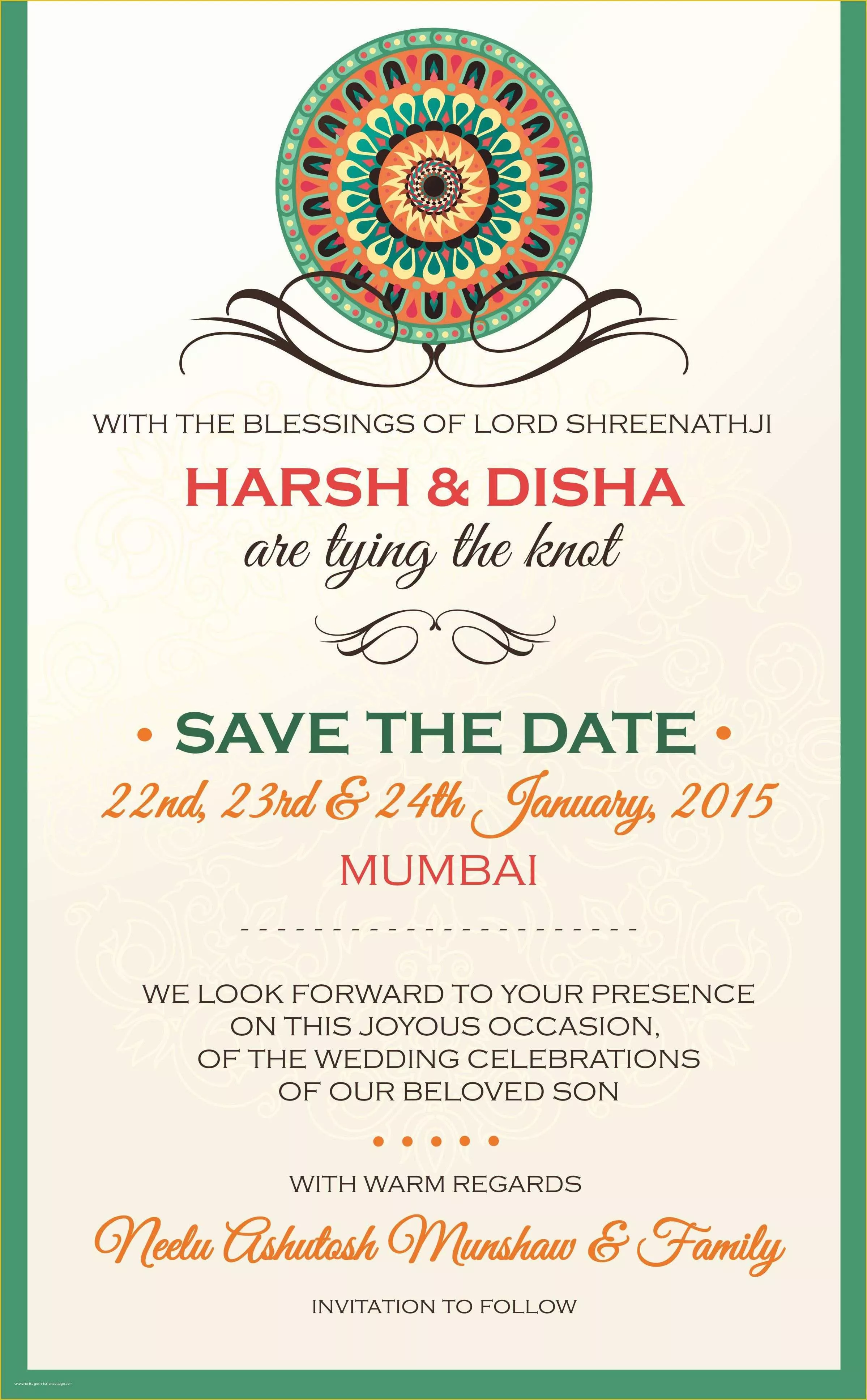 Save the Date Indian Wedding Templates Free Of Wedding Invitations Cards Indian Wedding Cards Invites