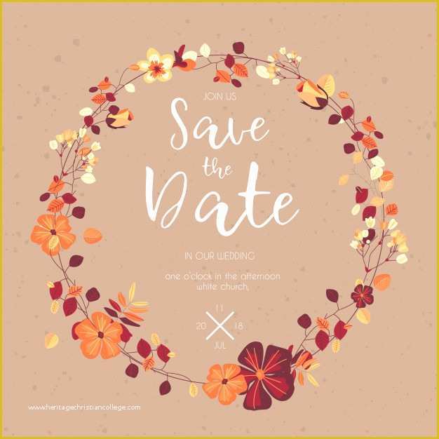 Save the Date Template Free Download Of Lovely Save the Date Template Vector