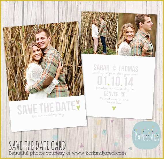 Save the Date Template Free Download Of Save the Date Card Template Aw007 Instant Download