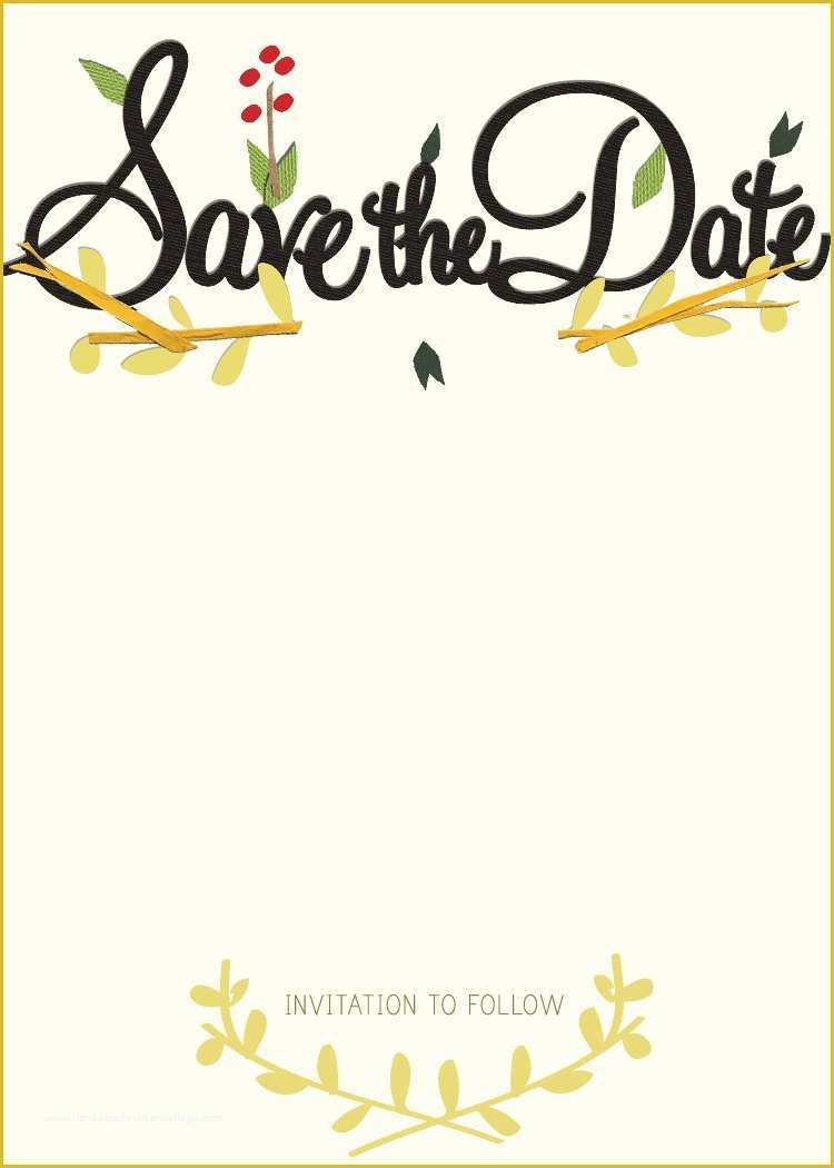 Save the Date Template Free Download Of Save the Date Invitations Templates Free